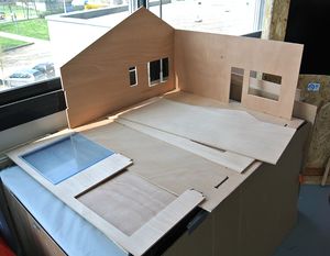 Shopbot-cutted House
