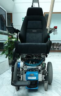 INRIA :: eMotion' wheelchair