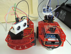 ArduMoto driving a Magician Chassis for Robotic Arduino