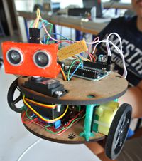 Homebrew Robot chassis with arduino