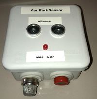 Car park sensor including MQ Gas Sensors