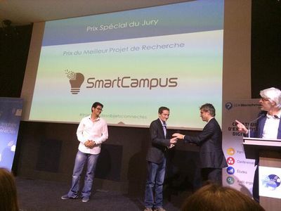 Trophée Objets Connectés pour Smart Campus 2014