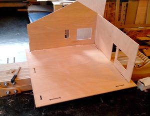 Shopbot-cutted House