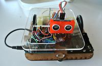 Homebrew Robot chassis with arduino