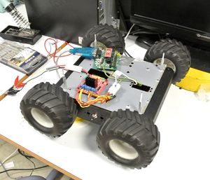 Base robot LynxMotion A4WD1
