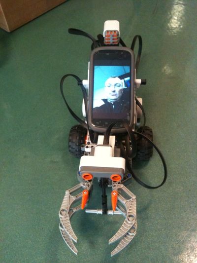 Robot de téléprésence (avec MINDroid)