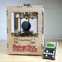 Makerbot'Thing-o-Matic 3D printer